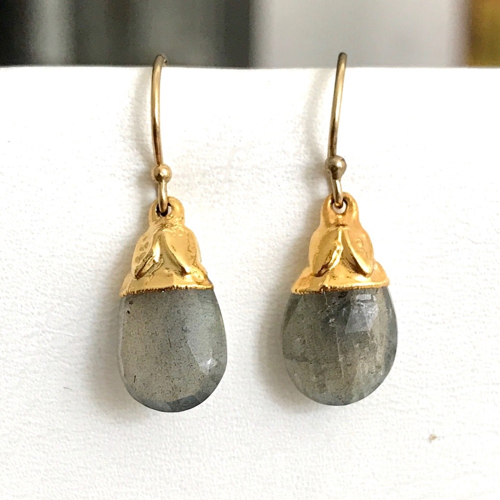 Labradorite Earrings
